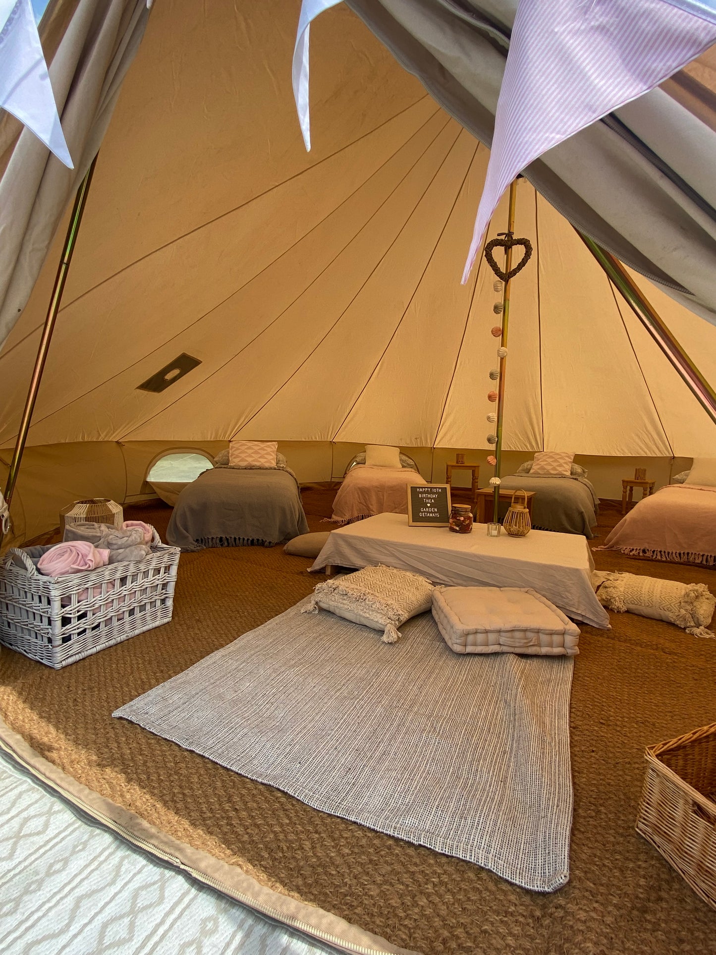 6m Bell Tent Hire