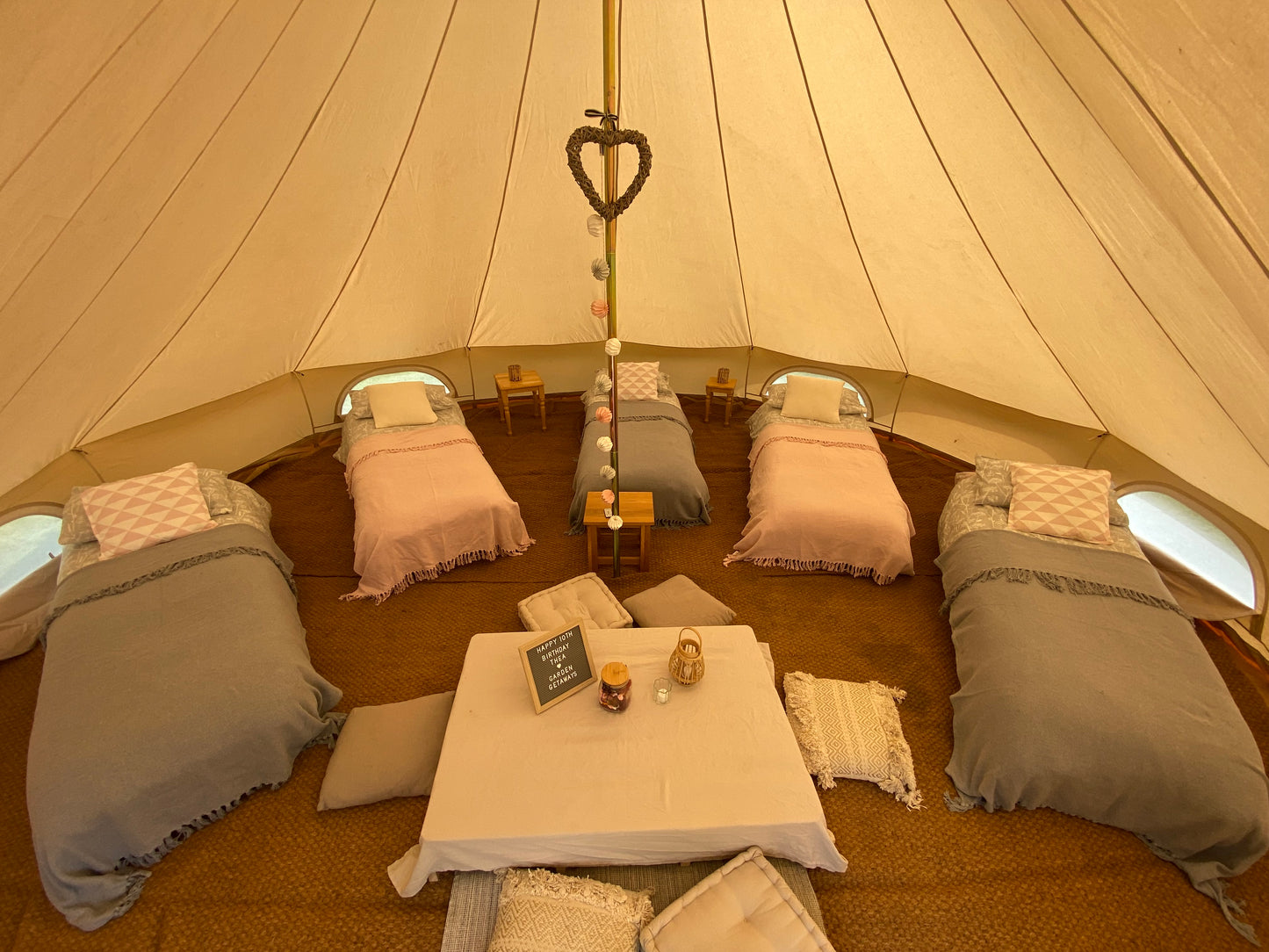 6m Bell Tent Hire