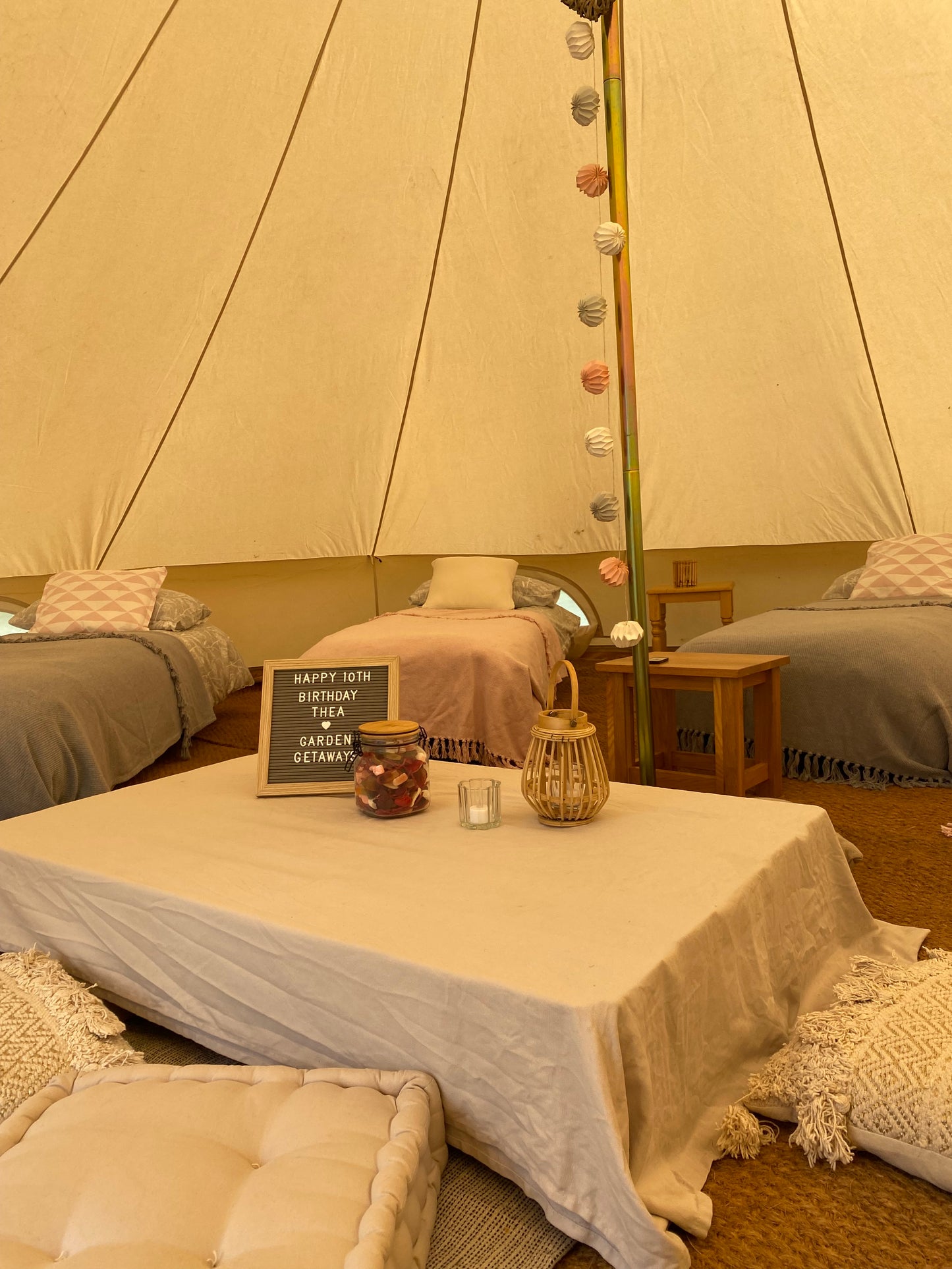 6m Bell Tent Hire