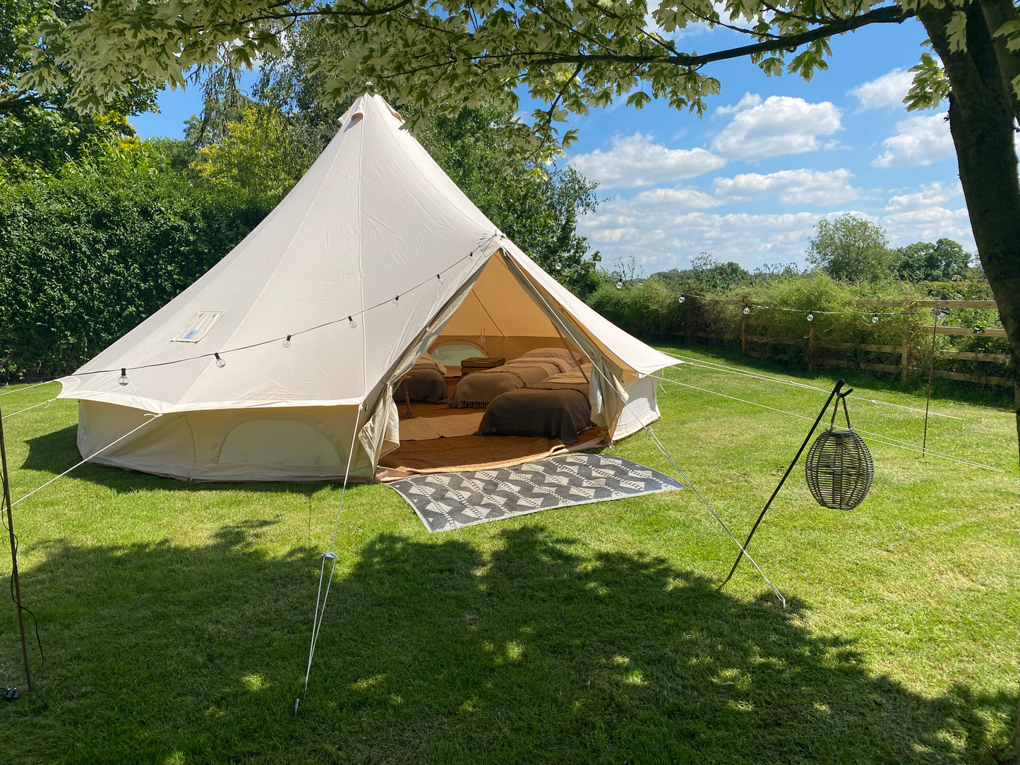 6m Bell Tent Hire