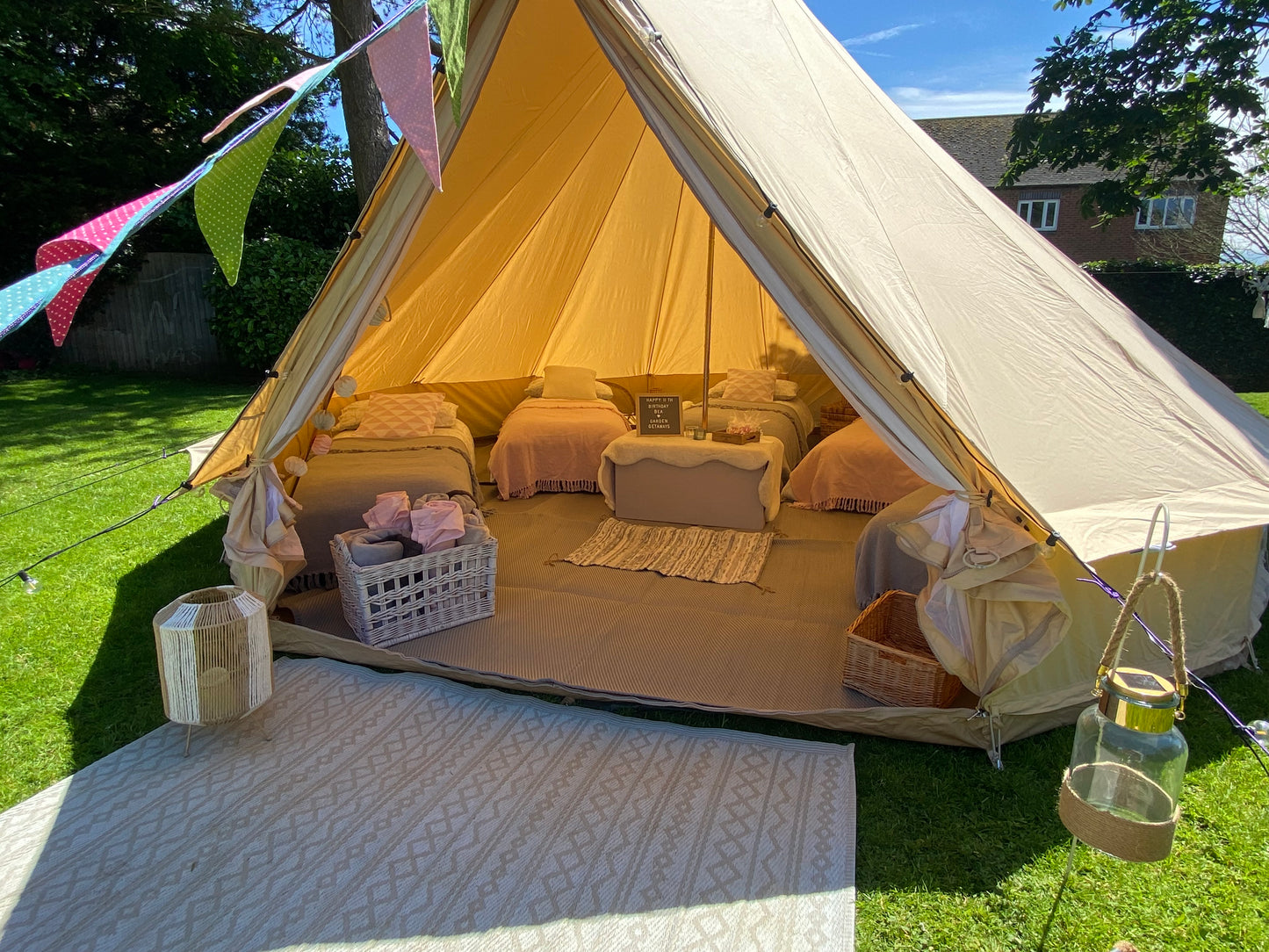 5m Bell Tent Hire