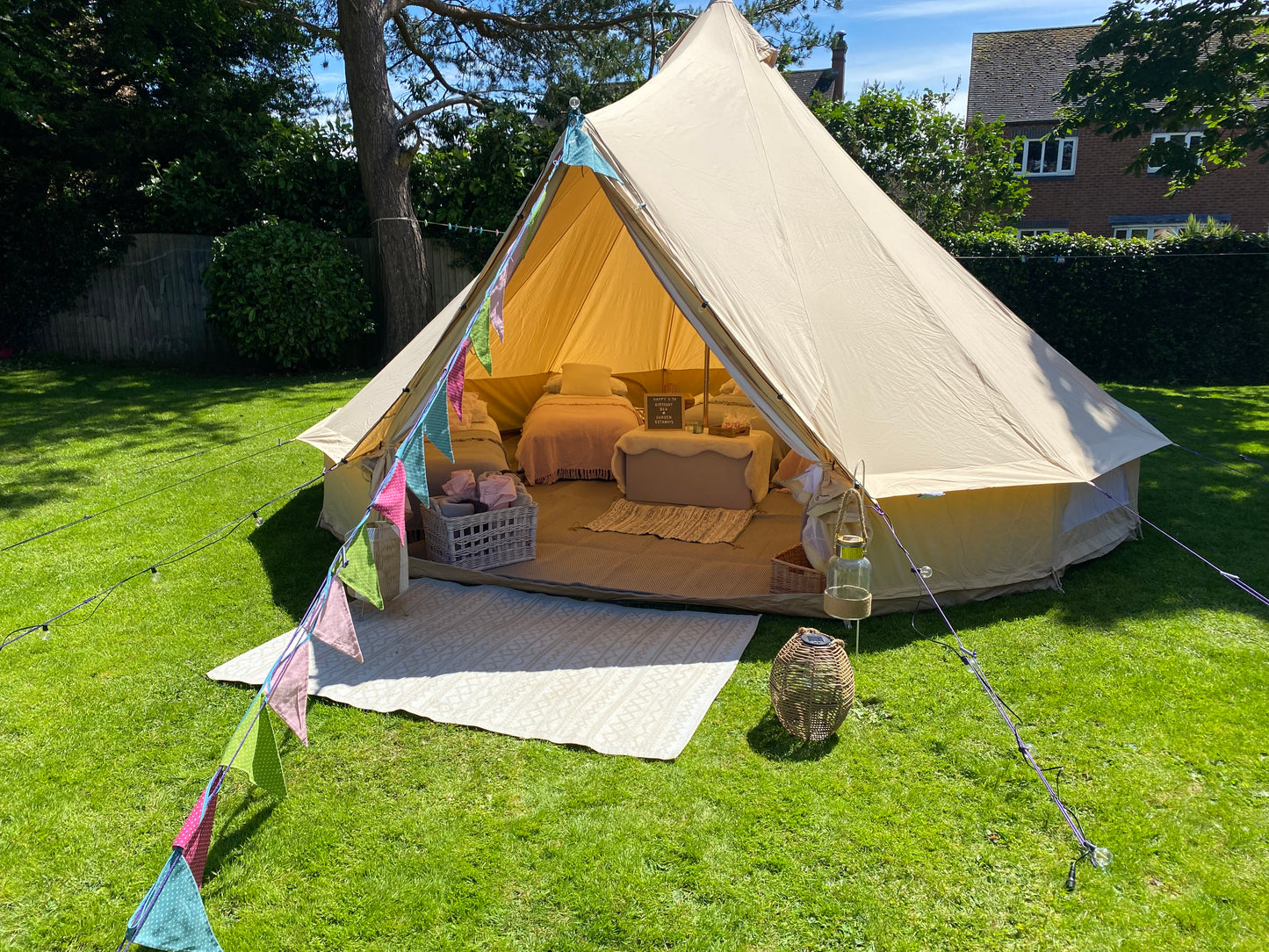 5m Bell Tent Hire