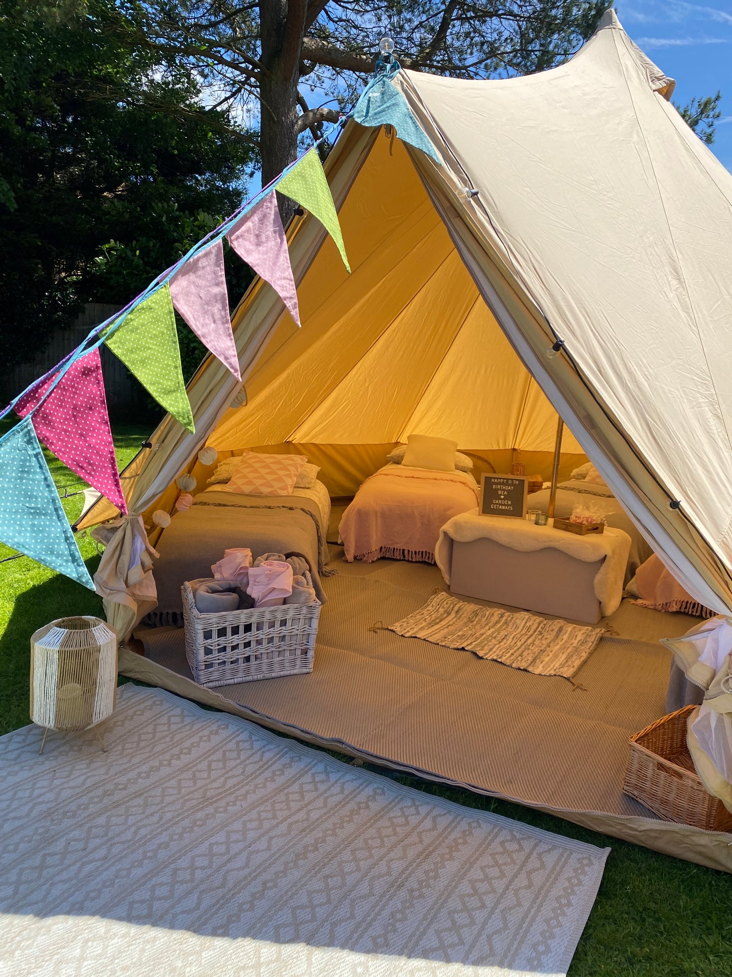 5m Bell Tent Hire