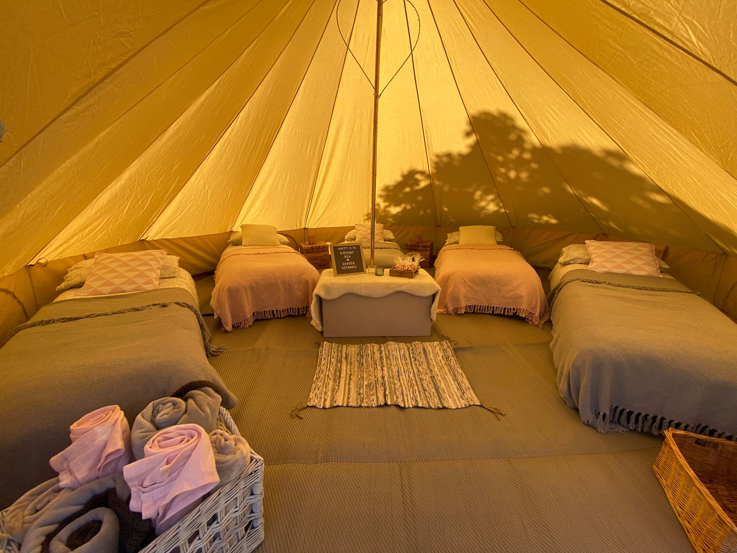 5m Bell Tent Hire