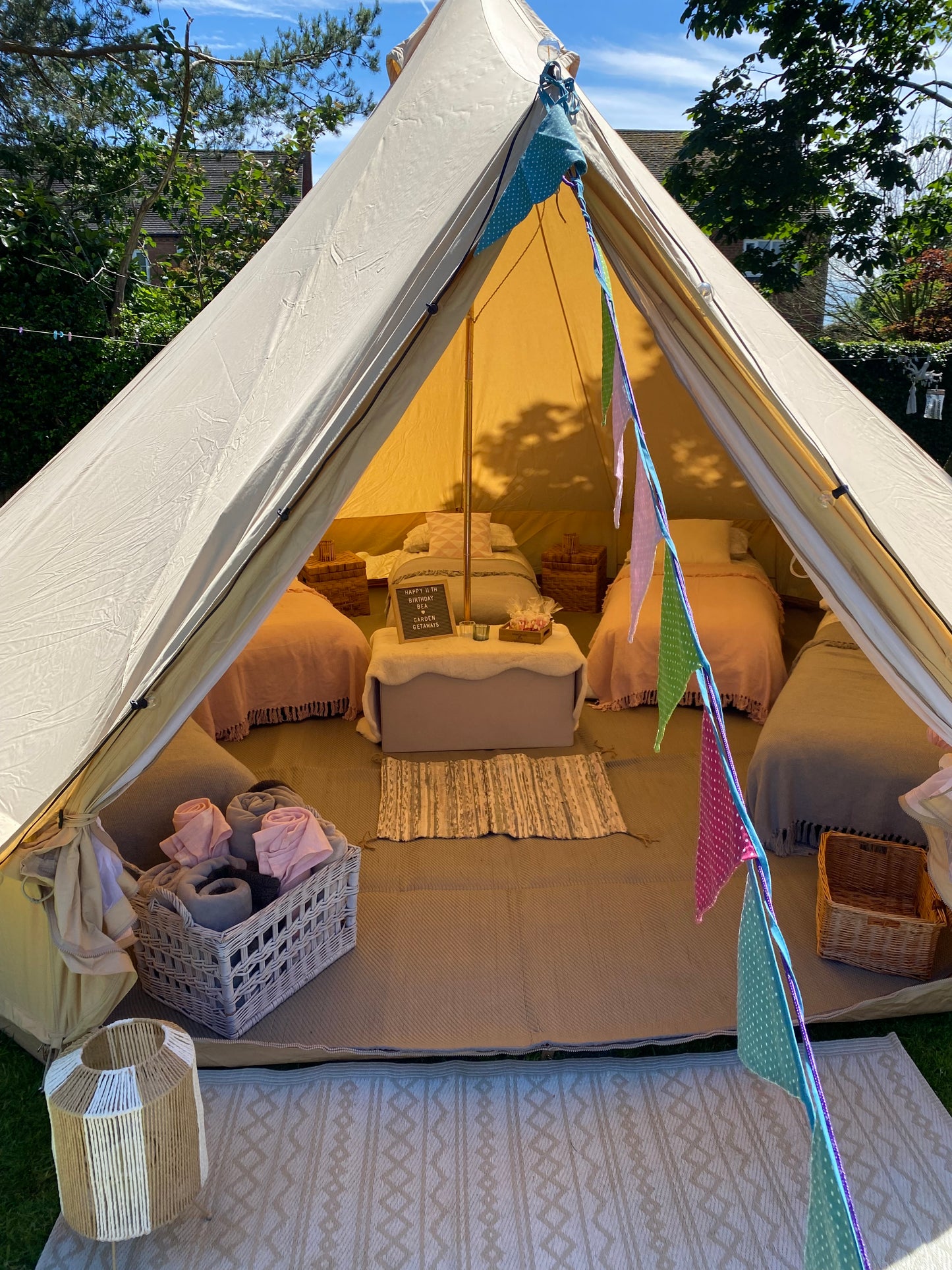 5m Bell Tent Hire