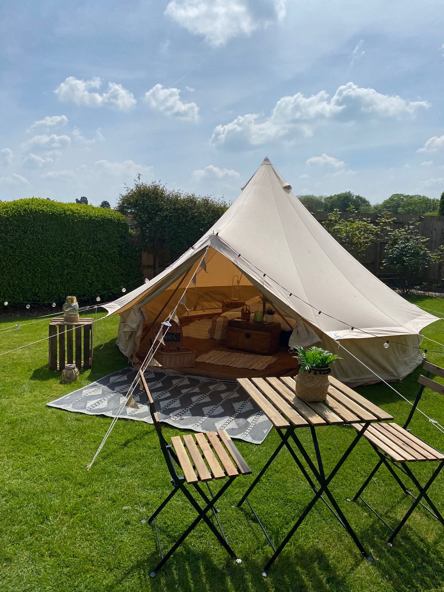 4m Bell tent Hire