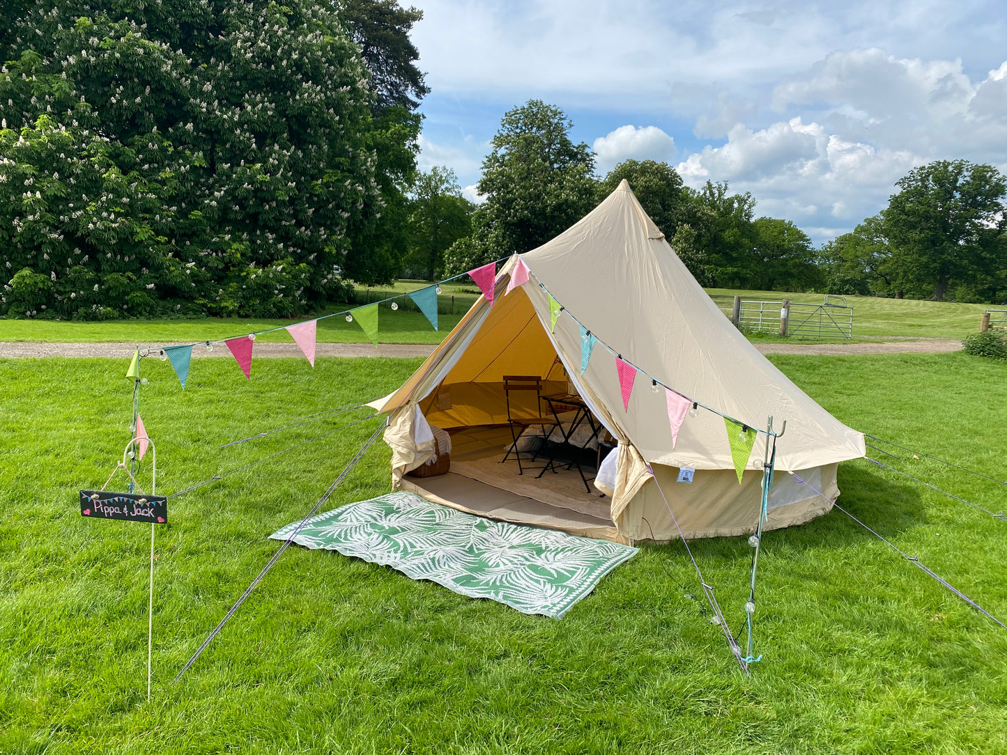 4m Bell tent Hire