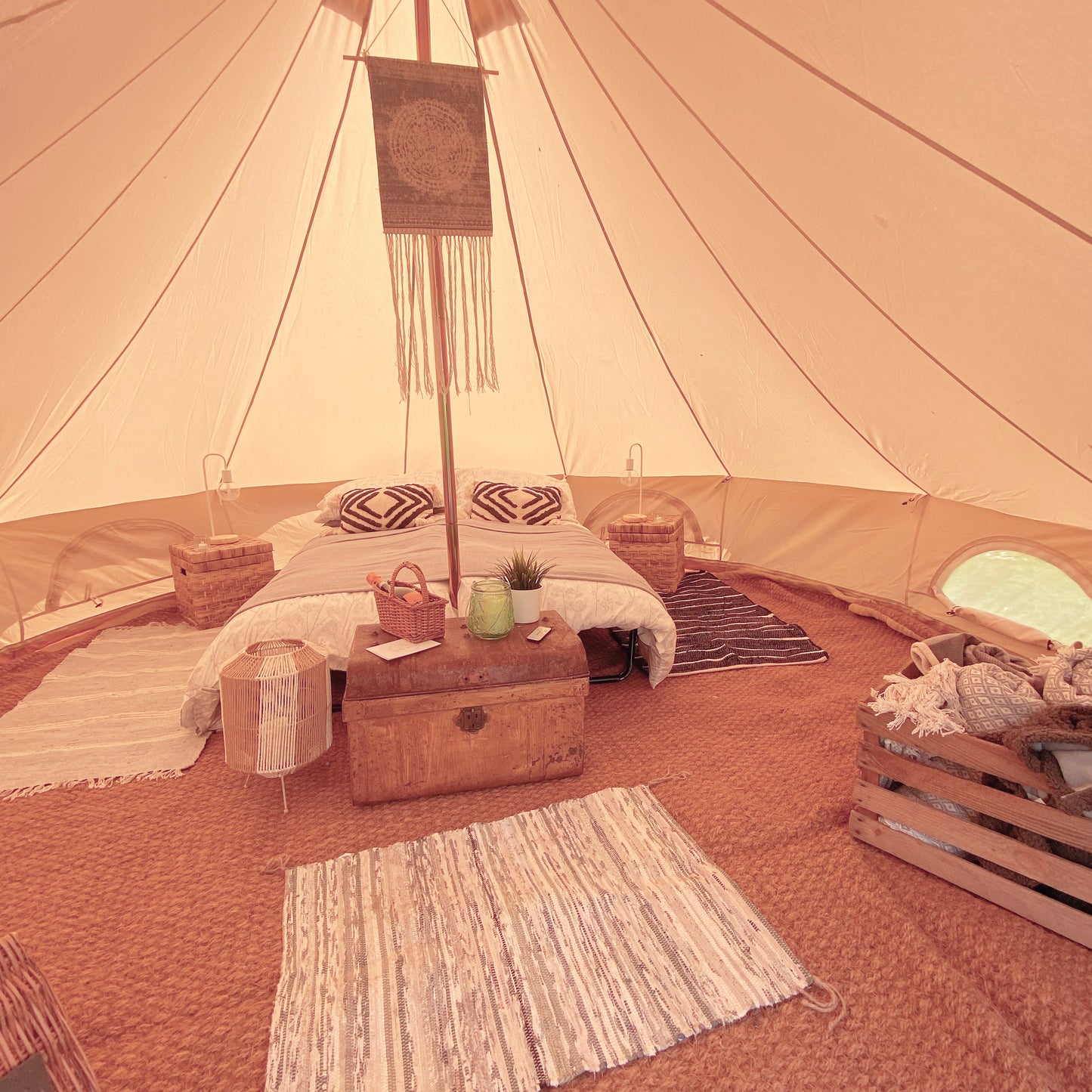 4m Bell tent Hire