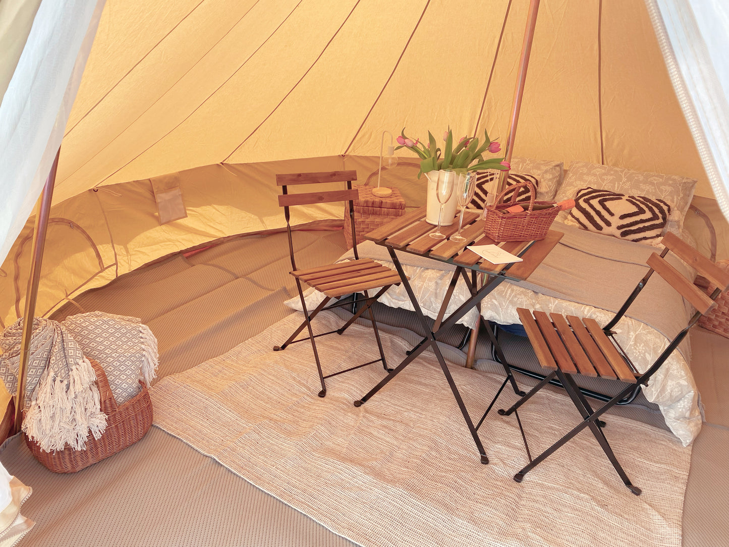 4m Bell tent Hire