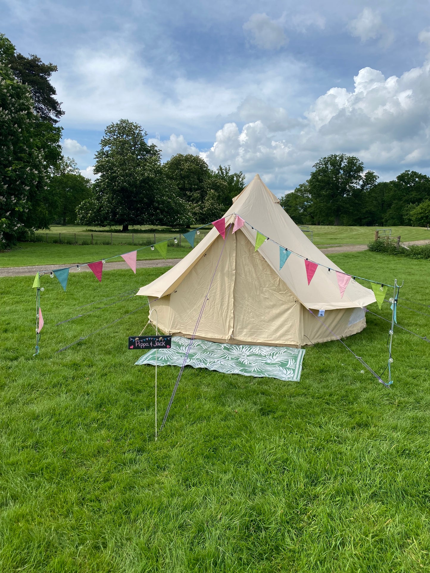 4m Bell tent Hire